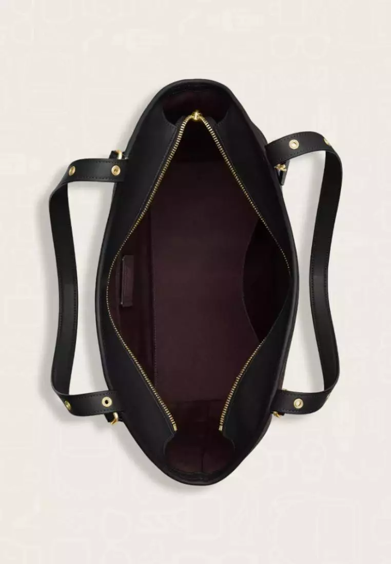 Coach Meadow Shoulder Bag In Signature Canvas Brown Black