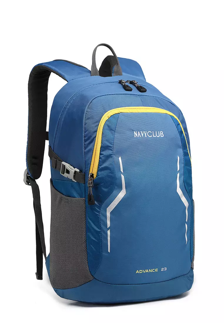 Navy Club New Arival Tas Ransel Kasual HFGG - Tas Ransel Pria Tas Ransel Wanita Tas Punggung - Backpack Up to 14 inch - Tas Laptop Daypack 23 Liter - Free Bag Cover