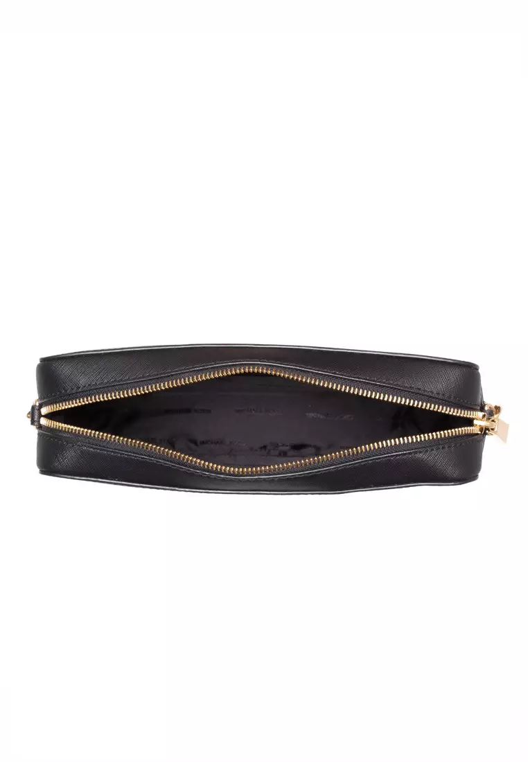 Jet Set Item Large East West Crossbody Bag - Black