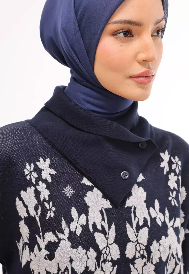 Ria Miranda Midnight Nerin Knit Top