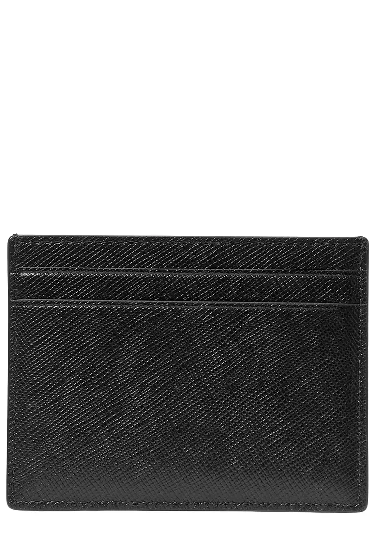 Small Slim Card Holder - Black KN760