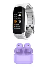 Black, Purple, White