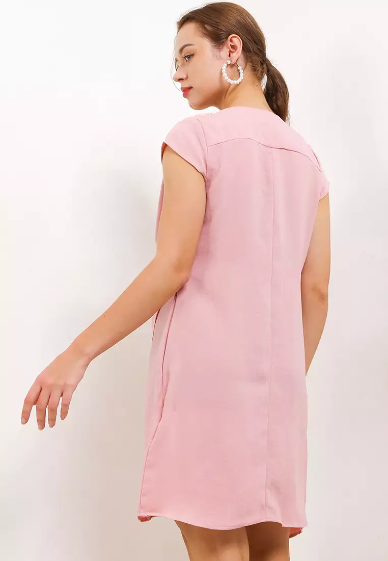 Paislee Dress In Pink