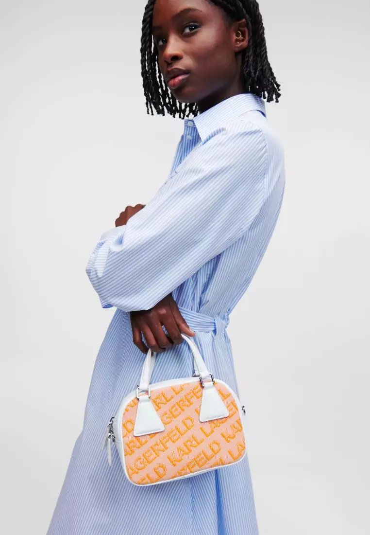 Karl lagerfeld bowling bag shop