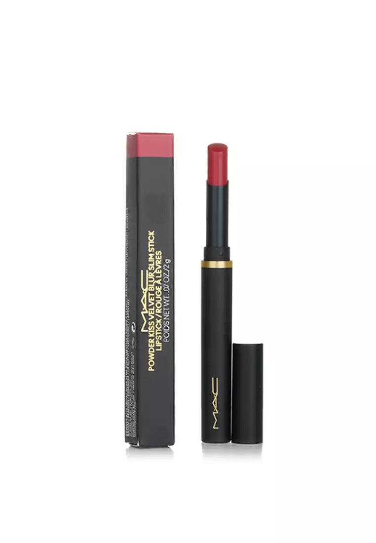 MAC - Powder Kiss Velvet Blur Slim Lipstick - # 897 Stay Curious 2g/0.07oz