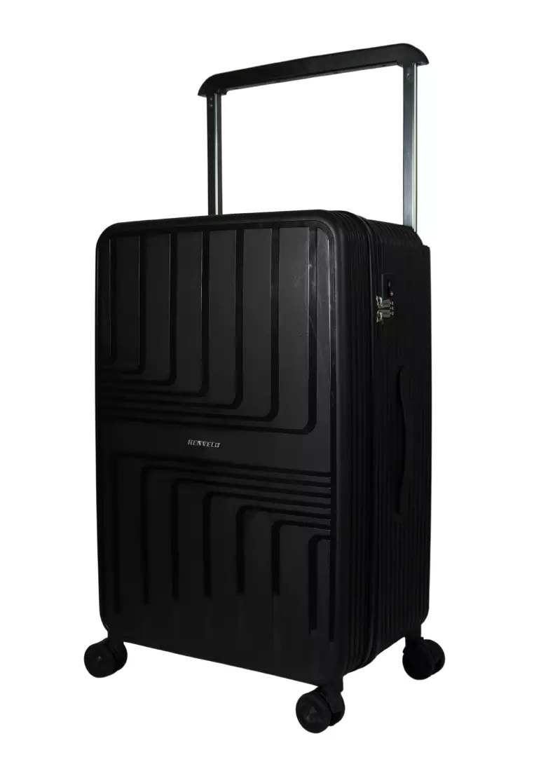 Buy Kenvelo Kenvelo 28 inch PP Wide Trolley Case Secure zip & TSA