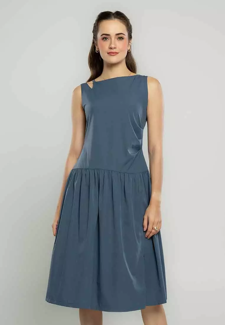 Harper Sleeveless Drop Waist Dress