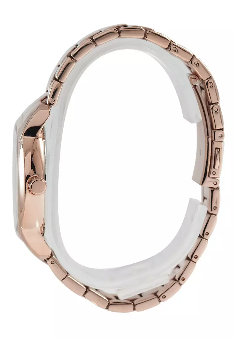 Alexandre Christie - Jam Tangan Wanita - Rosegold Light Pink - Stainless Steel - 2A34 BFBRGLK