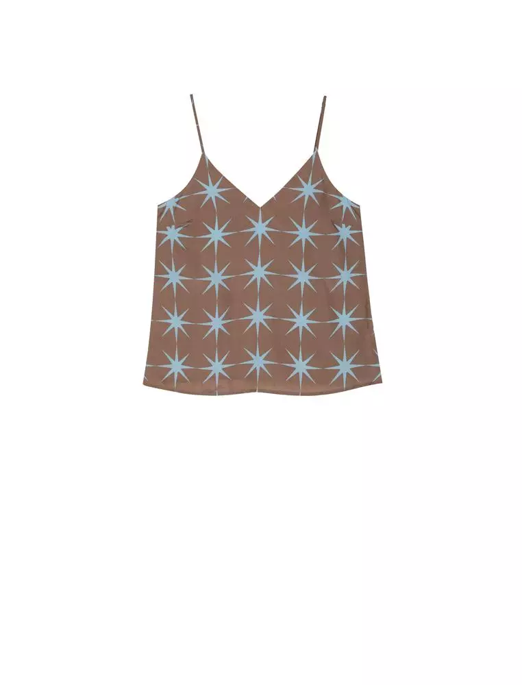 JNBY Women's Star Print Strapless Vest