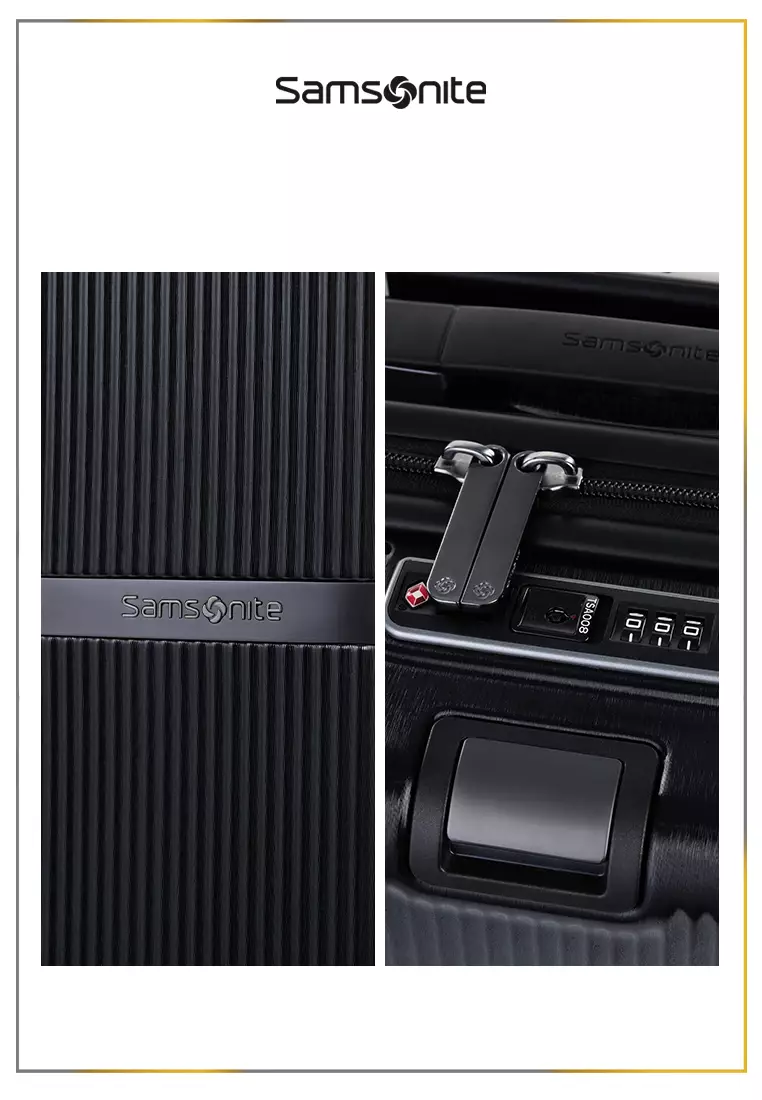 Samsonite Koper Hardcase Minter Spinner Large 28 Inch - Black