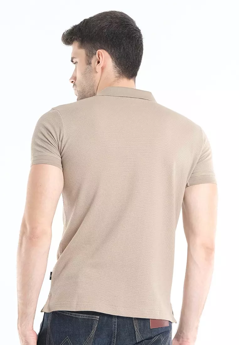 Wrangler Plain Color Polo Shirt for Men