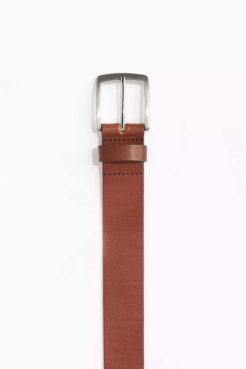 Leather belt