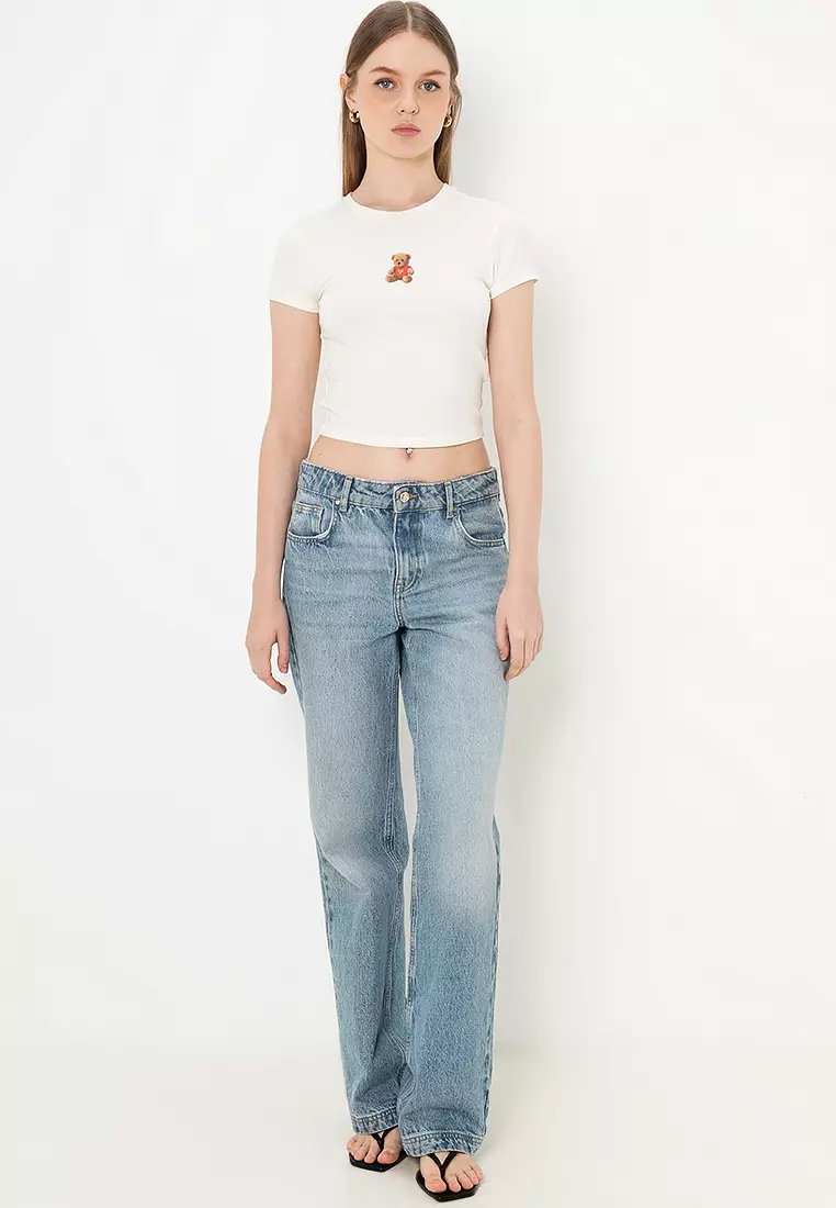 Winslet Short Sleeves Baby Tee