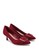 VINCCI red Pointed Toe Heels Pumps 071C4SH65C5A2CGS_2