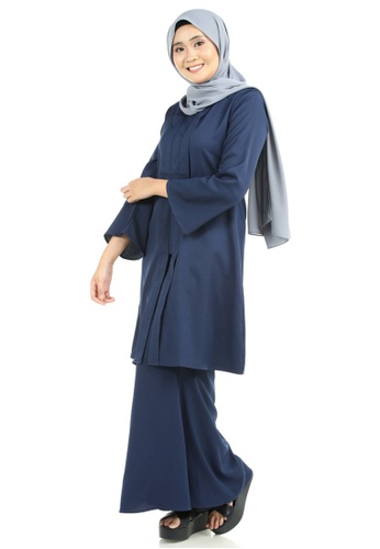 Buy Clemira Kebarung from Ashura in Blue and Navy only 99.9