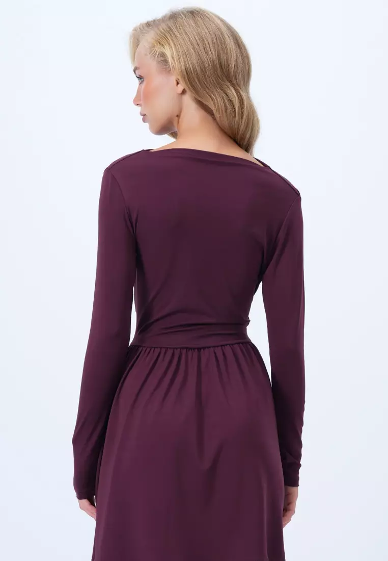 Ruched Mini Dress
