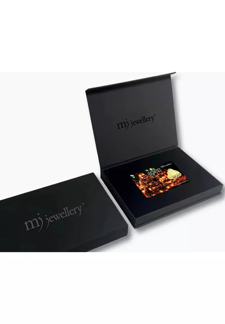 5G系列 999.9/24K足金 招財進寶卡片 (1克)