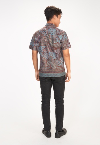Buy House Of Olsha Cotton Batik Shirt - Zayn Online ...