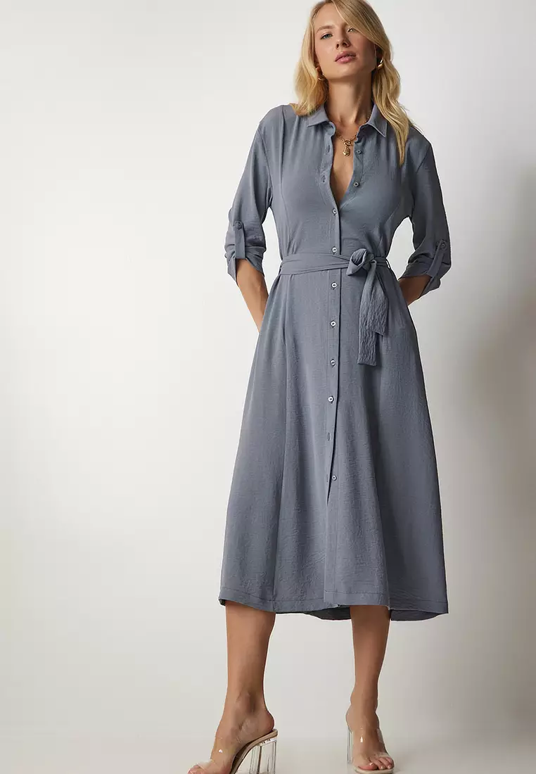 Viscose Shirt Dress