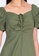 ZALORA BASICS green Sweetheart Neckline Mini Dress 08EC9AA506C059GS_3