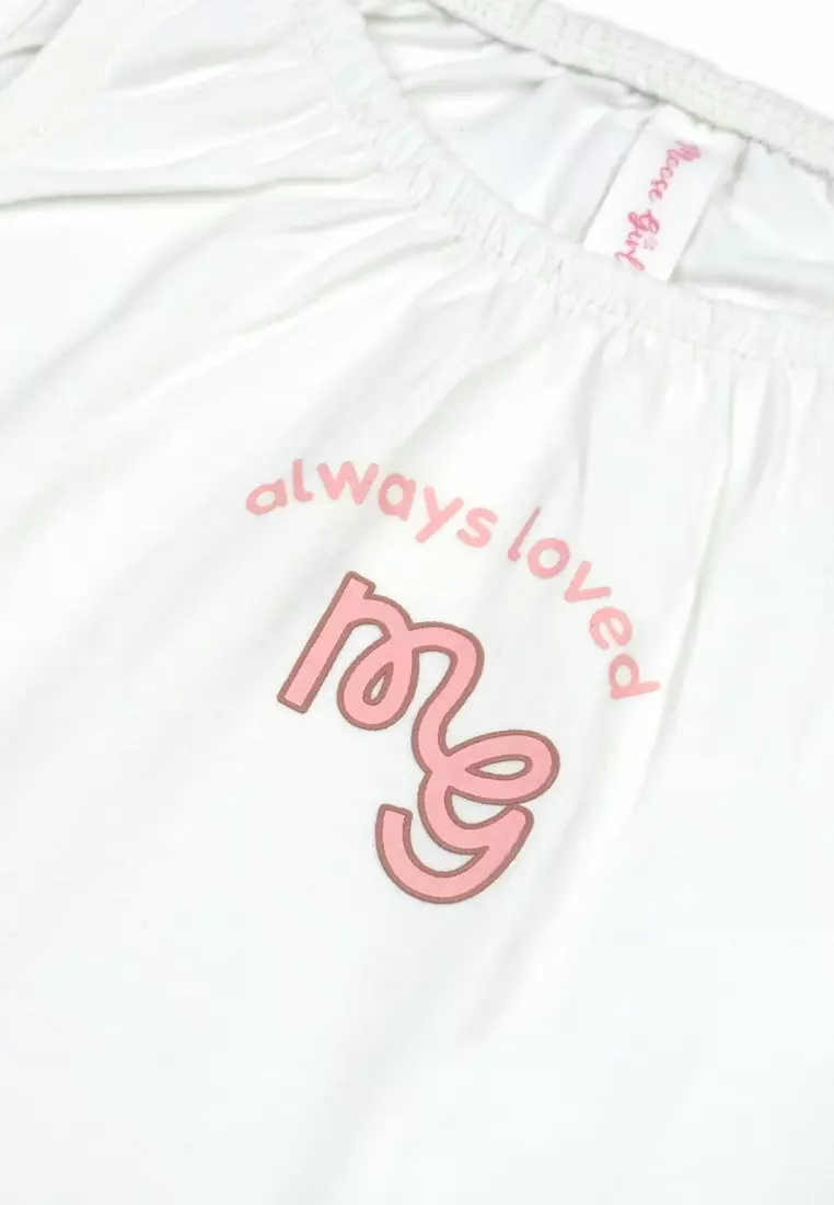 Girls Blouse with Skirt Set