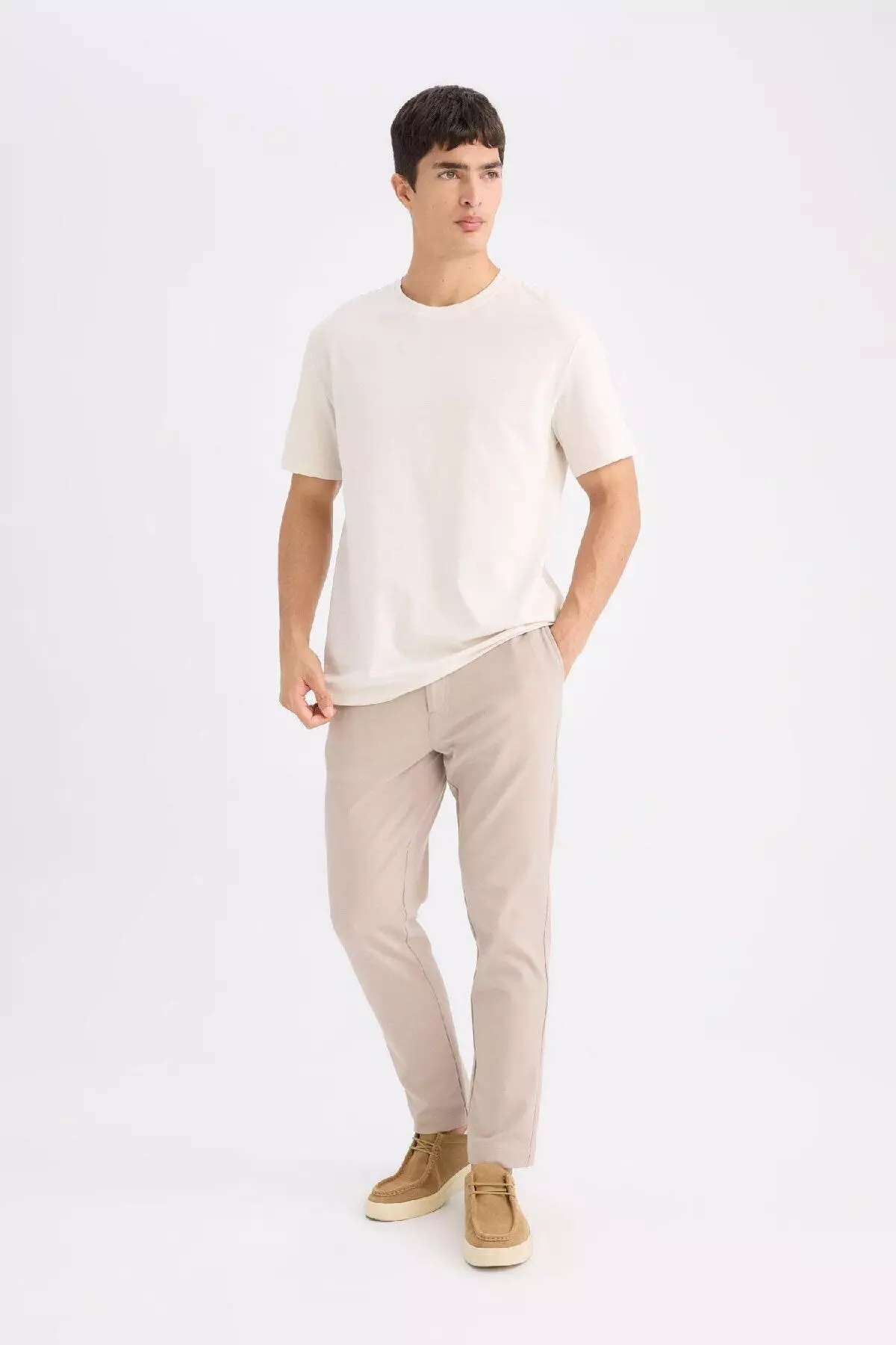 Beige Pants