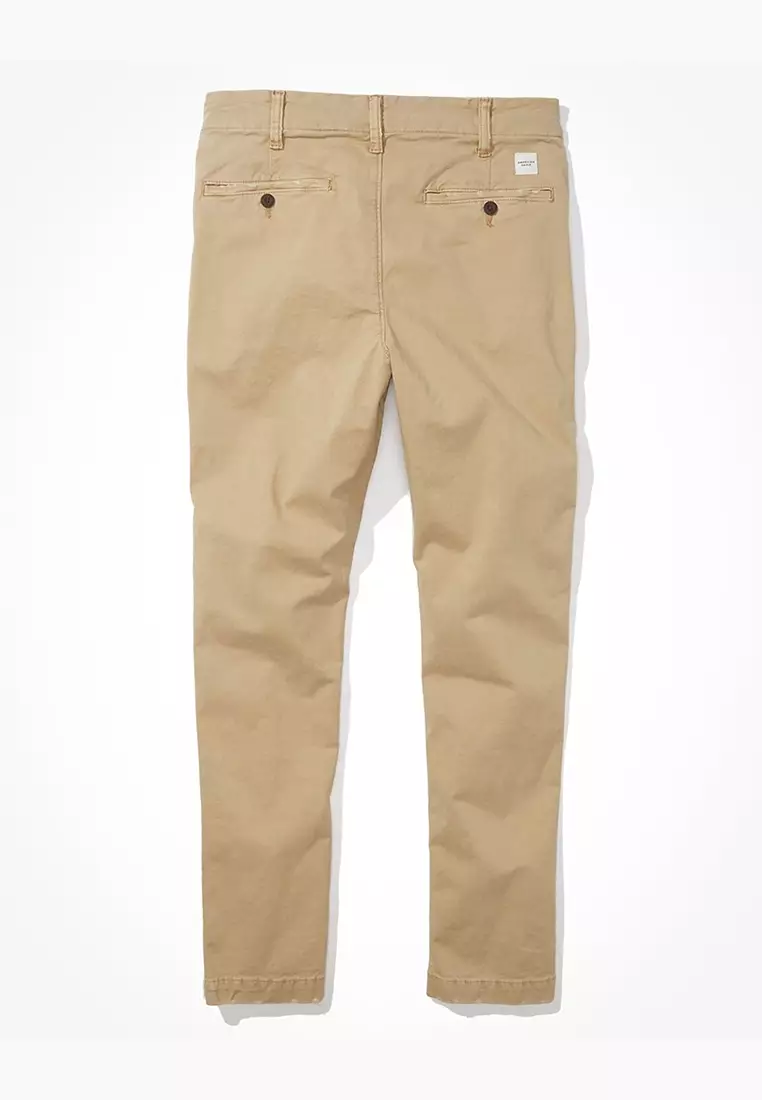 American Eagle Flex Slim Livedin Khaki Pants 2023 Buy American Eagle