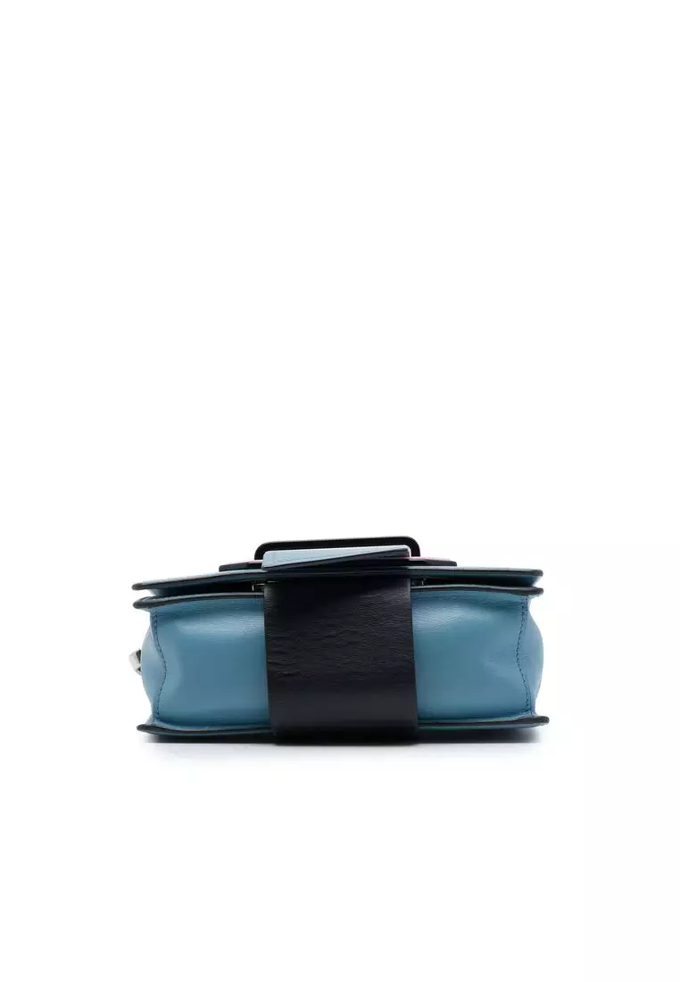Pre-Loved Prada City Calf Plex Ribbon Crossbody
