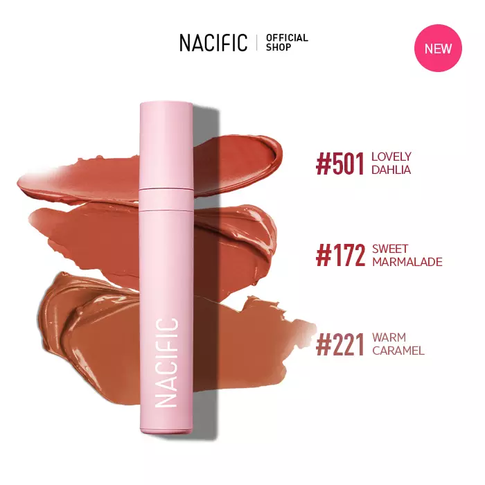 NEW COLOR Nacific Daily Mood Lip Cream #172 Sweet Marmalade
