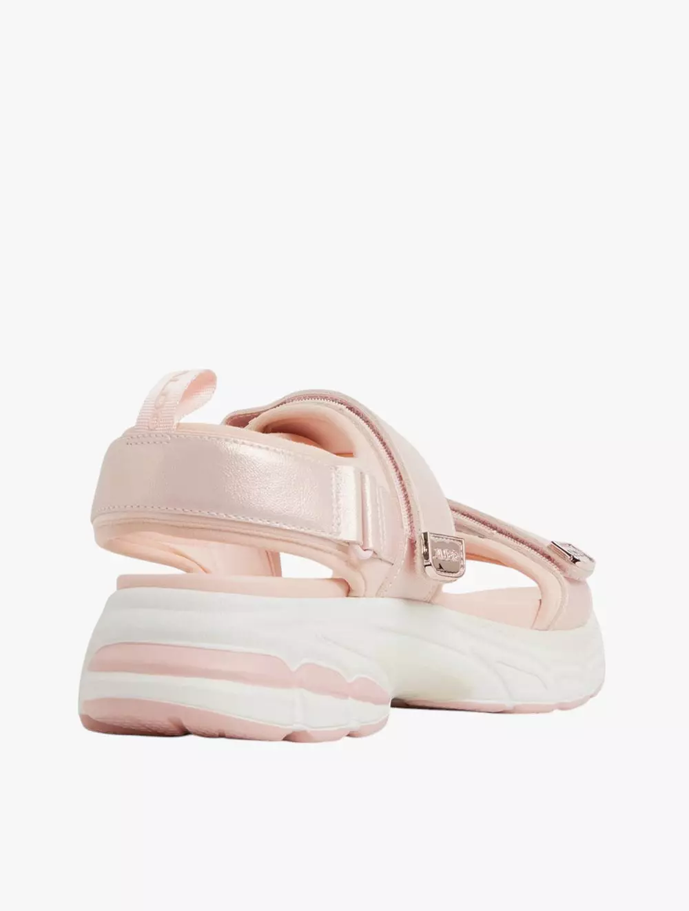 Aldo Sportysndl Wedge Sandals - Rose Gold