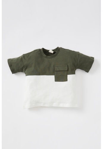DeFacto green BabyBoy Short Sleeve  Shirt 62CEAKAA09DB16GS_1