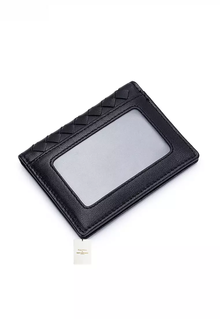 Weave Sheepskin Multi-Slot Card Holder JW YT-8861