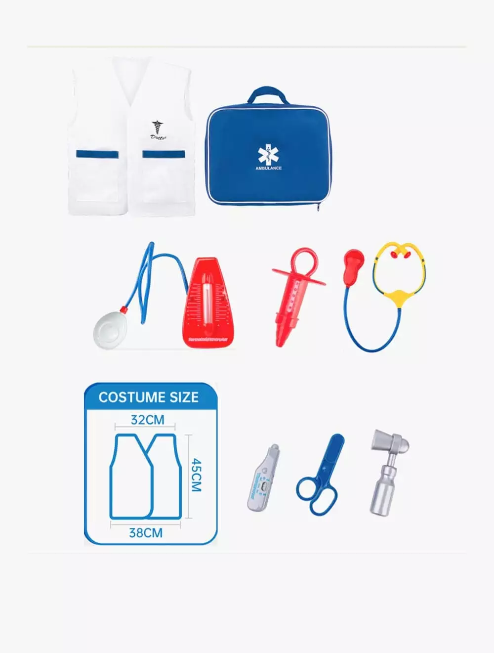 TONS O'FUN ROLEPLAY DOCTOR PLAYSET - TFPHW21095822