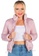 London Rag pink Dusty Pink Long Sleeves Puffer Jacket 956A6AAEDA1FE4GS_1