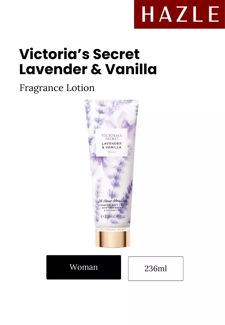 Victoria Secret Body Lotion Lavender & Vanilla Woman Fragrance 236 ml