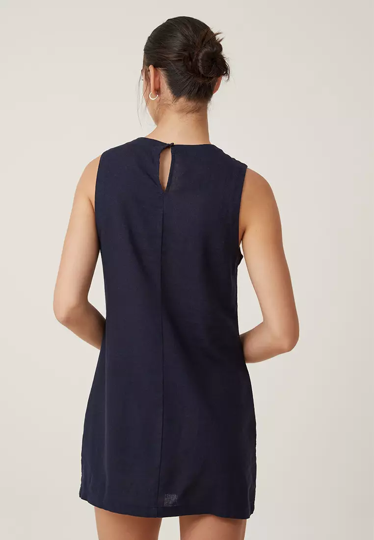 Haven High Neck Mini Dress