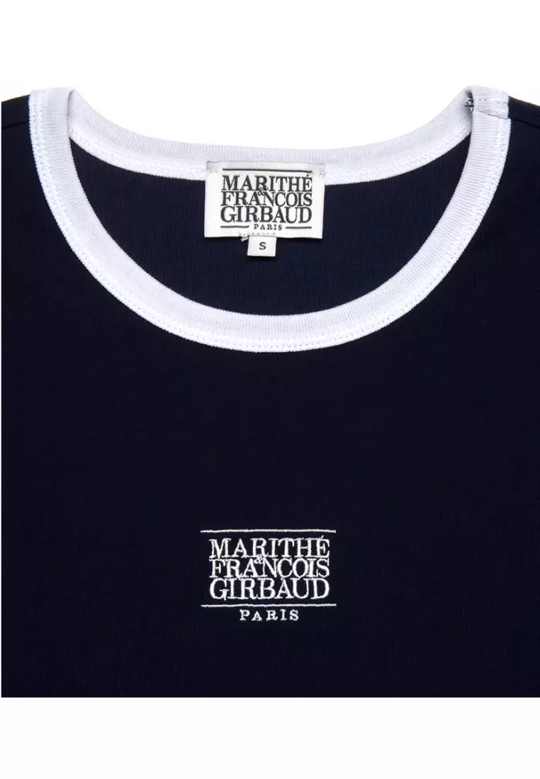 Jual Marithe + Francois Girbaud W Classic Logo Ringer Tee