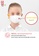 GQ Apparel white and yellow and green (Set of 5) GQ Reusable Kids Face Mask (Yellow/Green strap) GQ360ES0VWFWSG_5