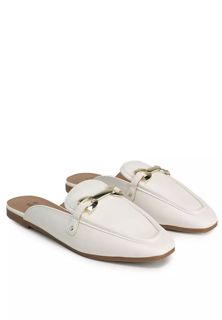 Alyah Slip On Mule Loafers