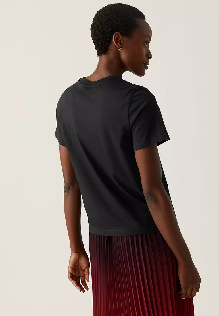 Pure Cotton Crew Neck Modern Tee