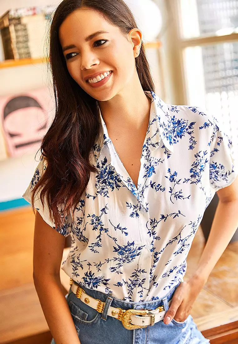 Pattern Batch Woven Viscon Shirt