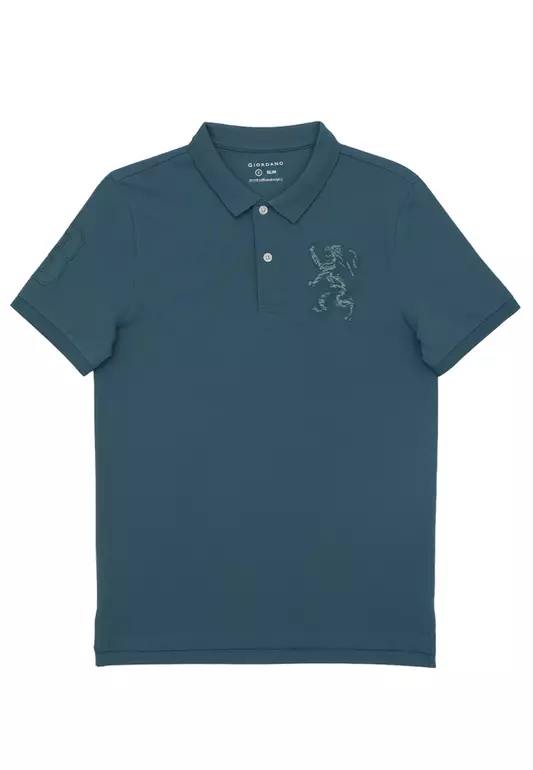 Men's 3D Lion Polo