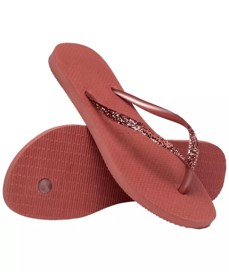 Havaianas Slim Glitter II-1121 Canyon - Sandal Wanita