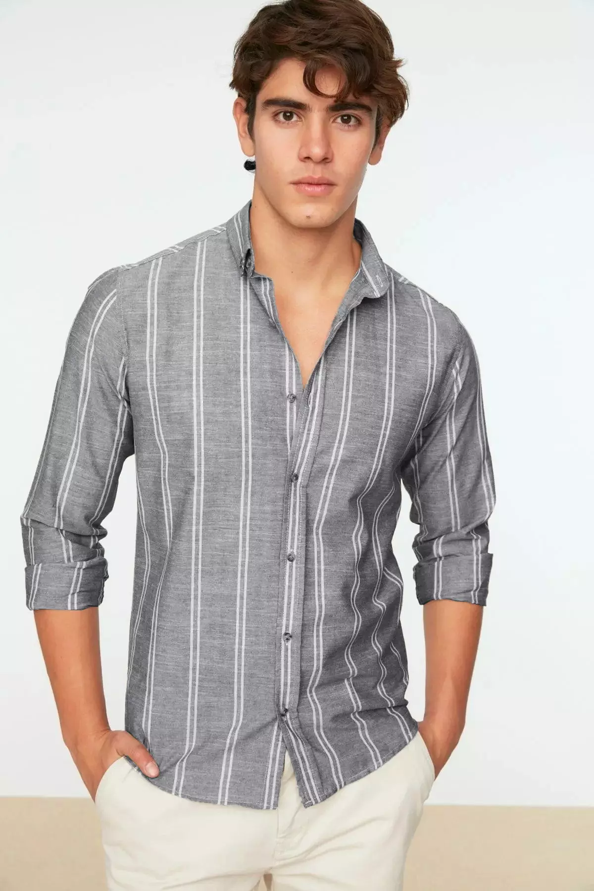 Striped Slim Fit Shirt