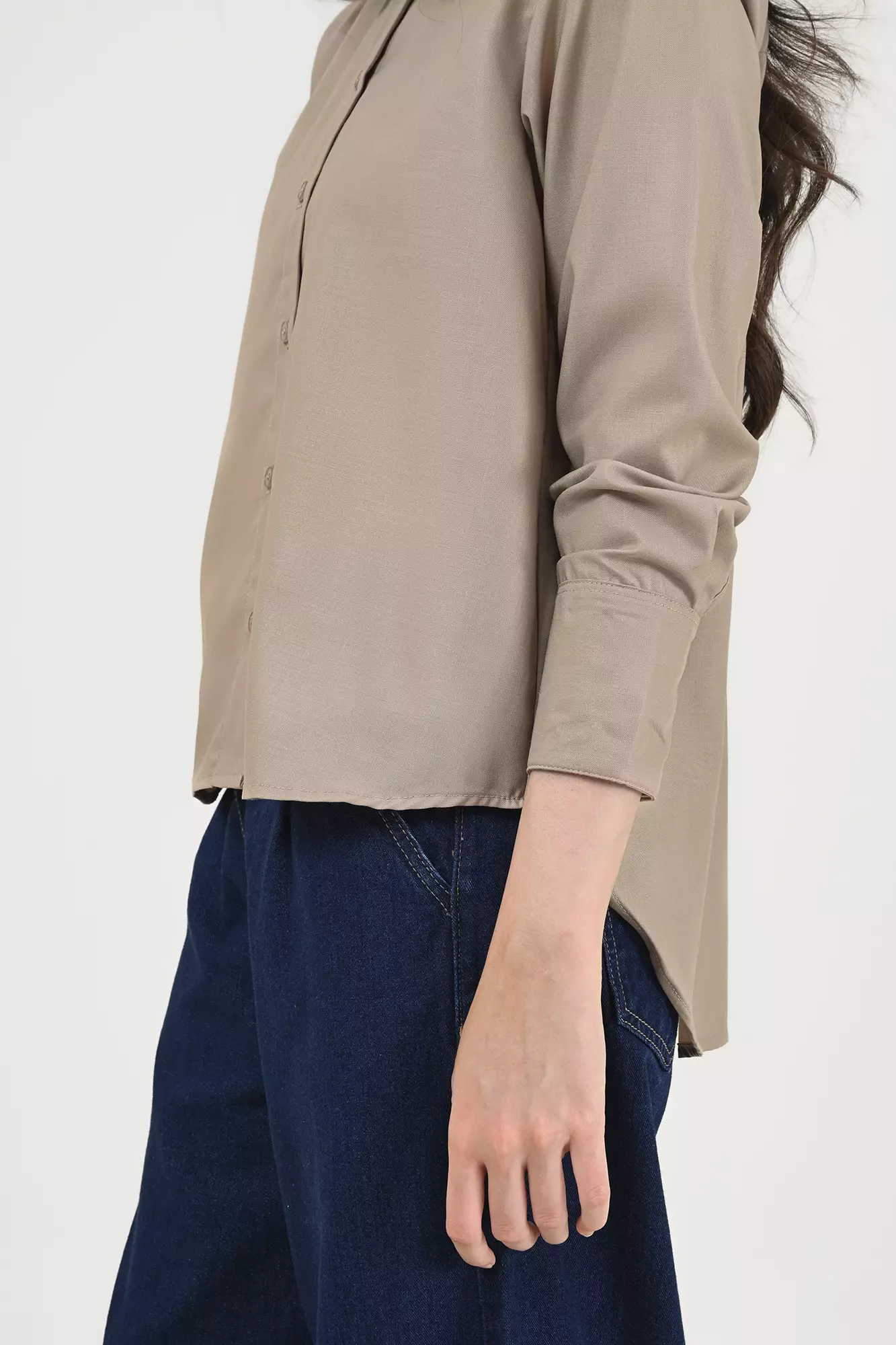 Geulis.id PORIKA SHIRT - Khaki