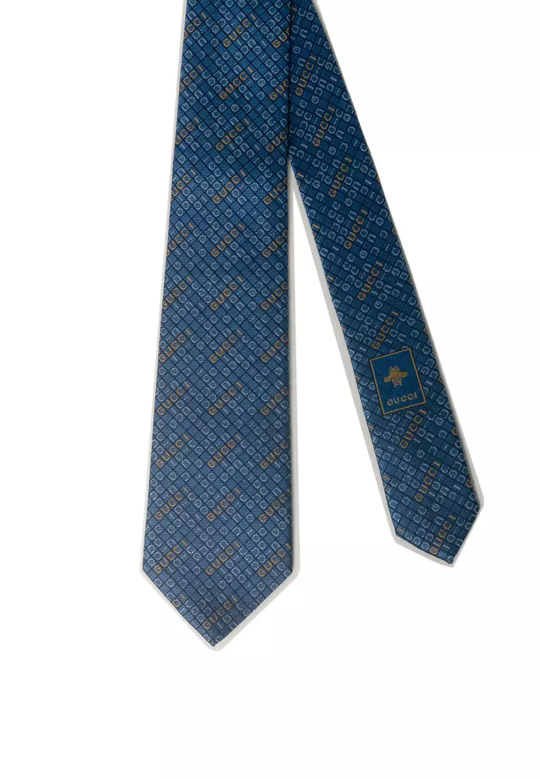 Gucci Silk Jacquard Tie Tie