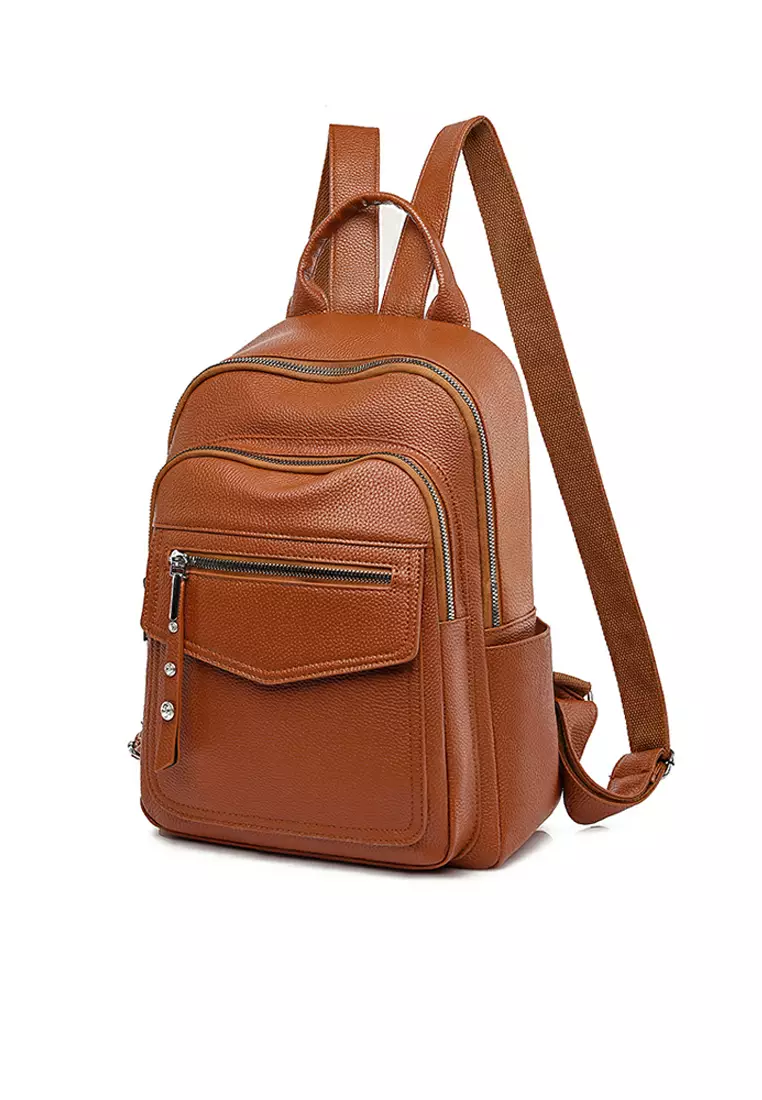 Buy Twenty Eight Shoes Faux Leather Fashionable Backpack