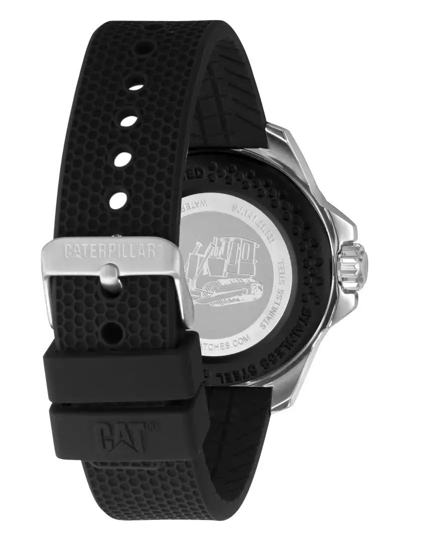 Caterpillar Men SJ.141.21.137 Silicone Black