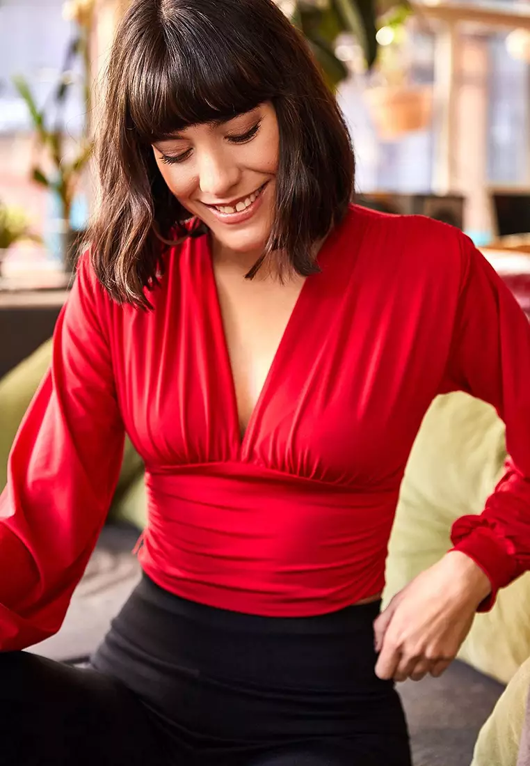 Ruched Blouse