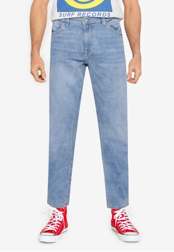 Springfield blue Medium-Light Wash Slim Fit Jeans 4299FAA847F8CEGS_1